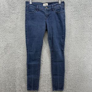 Old Navy‎ Blue The Diva Low Rise Skinny Jeans Denim Stretch Women's Size 2R